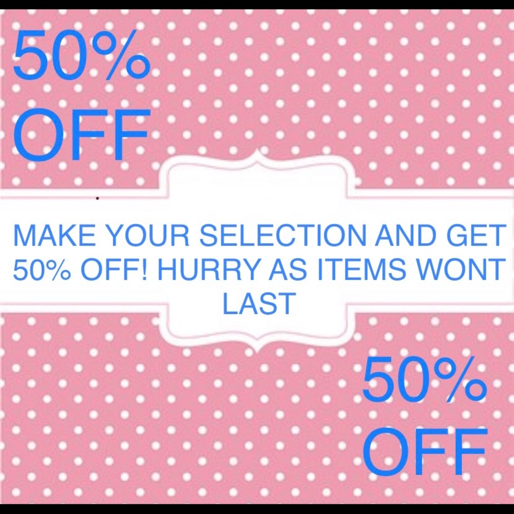 💲50% OFF$$$